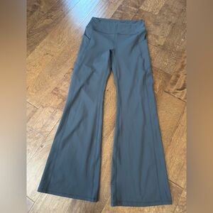 Oasis PureLuxe Kick Flare Taupe Slate  Sz L (Short length)